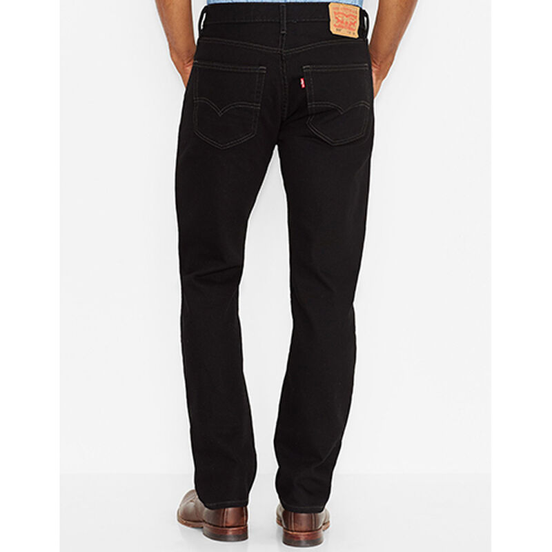 Levi's Men's 505 Black Wash Straight Fit Jean, , large image number 2